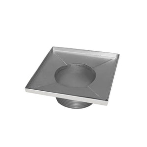 Infinity Drain T 42 4” x 4” Stainless Steel 2” Throat