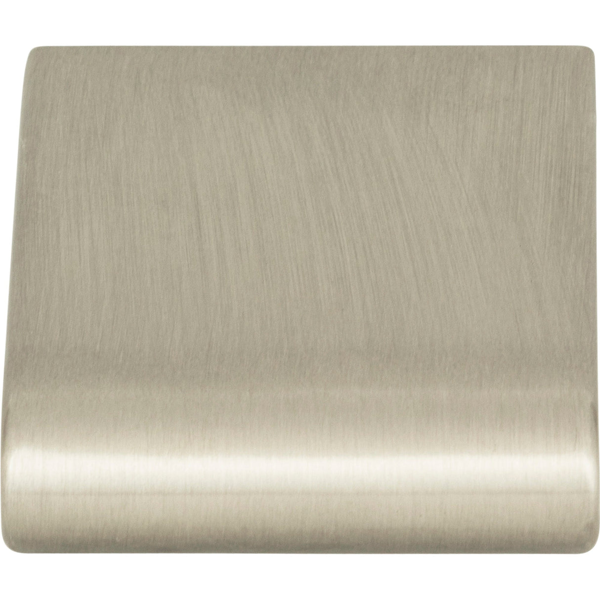 Atlas Homewares Round Rail Knob 1 1/8 Inch Brushed Nickel