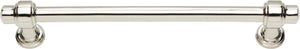 Atlas Homewares Bronte Pull 6 5/16 Inch (c-c) Polished Nickel