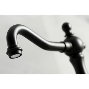 Kingston Brass KS1970BX 8 in. Widespread Bathroom Faucet, Matte Black