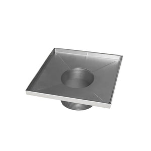 Infinity Drain T 52 5” x 5” Stainless Steel 2” Throat