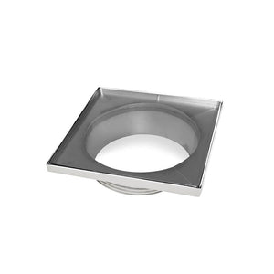 Infinity Drain T 54 5” x 5” Stainless Steel 4” Throat