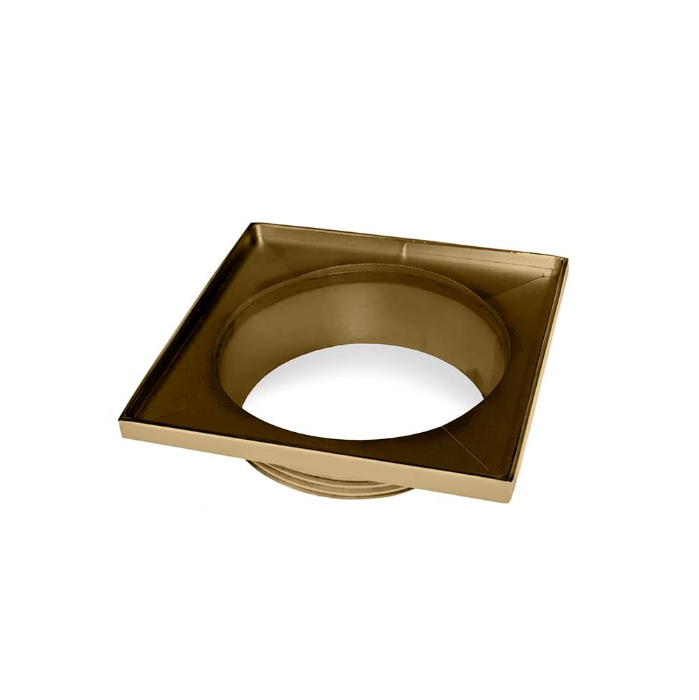 Infinity Drain T 54 5” x 5” Stainless Steel 4” Throat