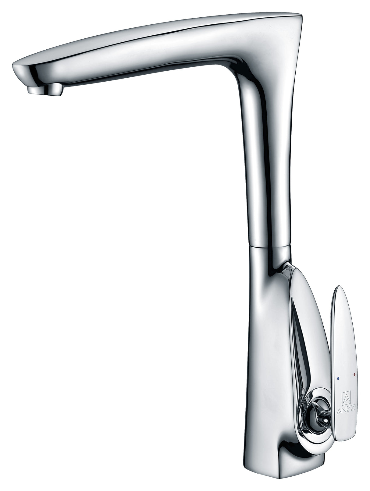ANZZI KF-AZ034 Timbre Series Single-Handle Standard Kitchen Faucet in Polished Chrome