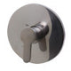 ALFI brand AB3001-BN Brushed Nickel Shower Valve Mixer with Rounded Lever Handle