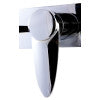 ALFI brand AB1772-PC Polished Chrome Wall Mounted Modern Bathroom Faucet