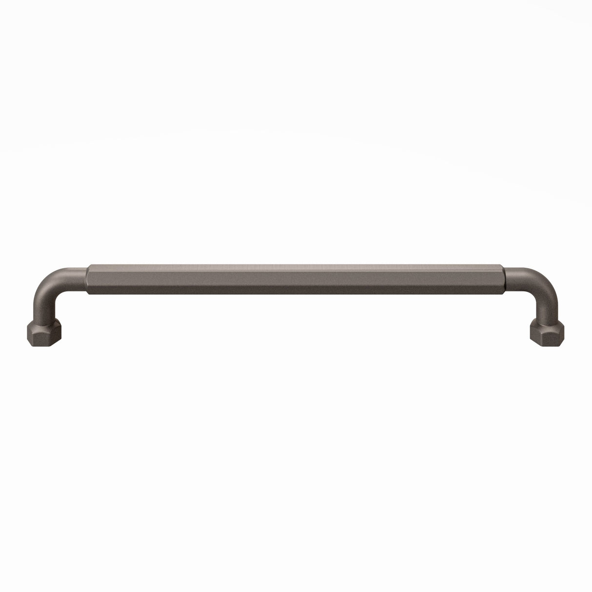 Top Knobs TK3205 Dustin Pull 8 13/16 Inch Center to Center - Ash Gray