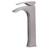 ALFI brand AB1587-BN Tall Brushed Nickel Single Lever Bathroom Faucet