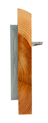 ALFI brand ABTW3216H 32"x16" Live Edge Cedar Wood Towel Warmer
