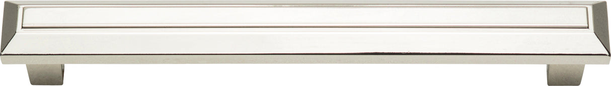 Atlas Homewares Trocadero Pull 6 5/16 Inch (c-c) Polished Nickel