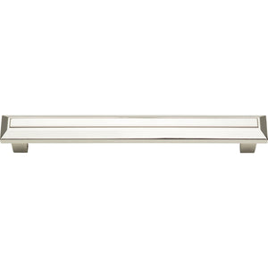Atlas Homewares Trocadero Pull 6 5/16 Inch (c-c) Polished Nickel