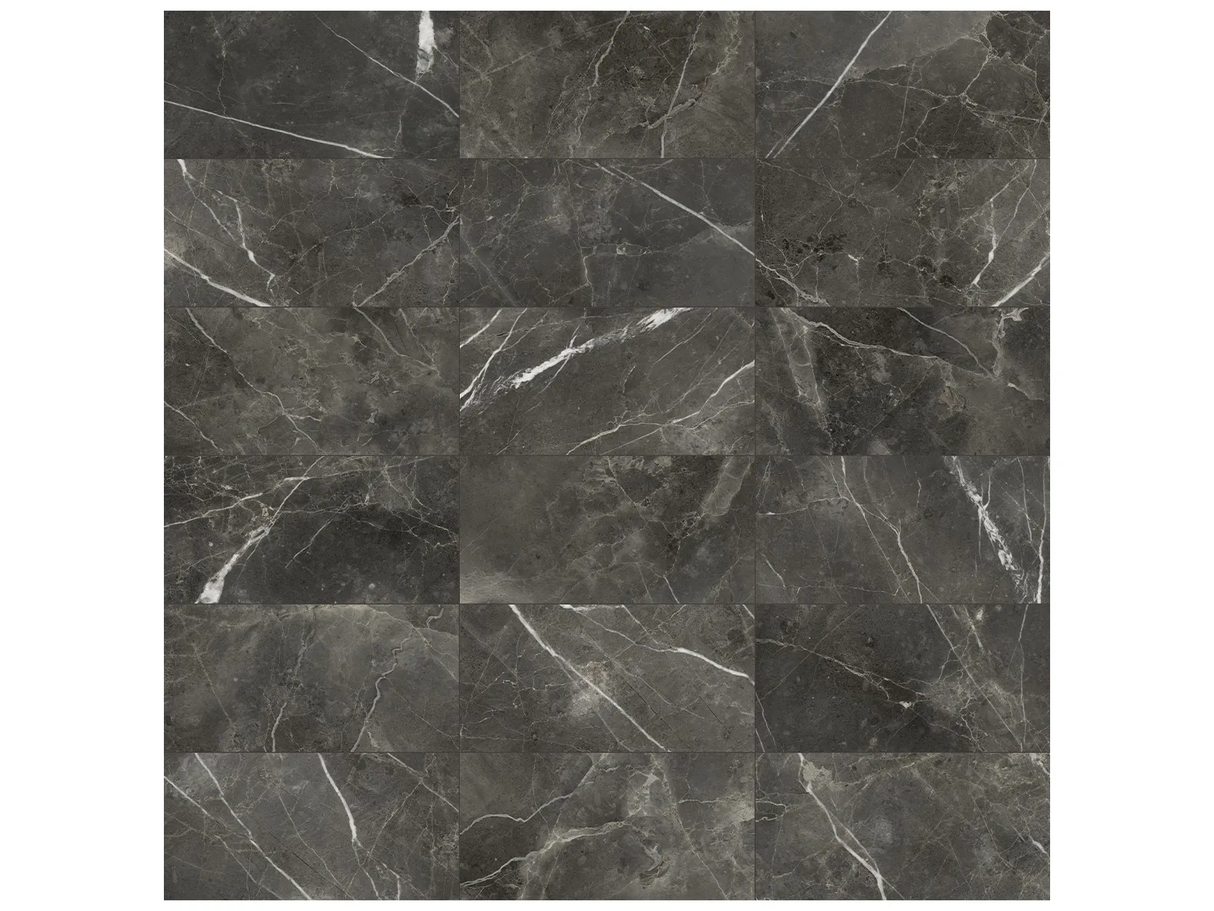 Anatolia 12X24 Lumino Carbon Matte Porcelain Tile 4500-1053-0 Carbon 12x24 Matte - premium natural stone mosaic tile from Anatolia Tile, available at PoshHaus showroom in Keene, NH