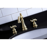 Fauceture FSC1973AX American Classic Widespread Bathroom Faucet, Brushed Brass