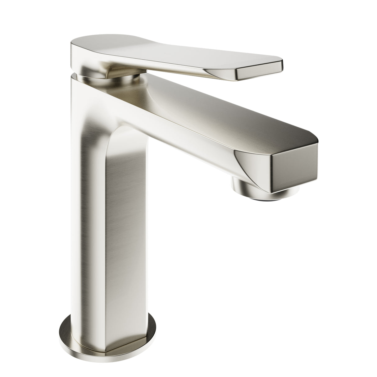 ANZZI L-AZ900BN Single Handle Single Hole Bathroom Faucet With Pop-up Drain in Brushed Nickel