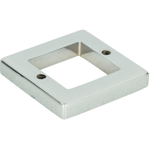 Atlas Homewares Tableau Square Base 1 7/16 Inch Polished Chrome