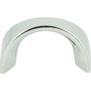 Atlas Homewares Sleek Knob 1 1/4 Inch (c-c) Polished Chrome