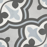 Anatolia Tile 8X8 Form Matte Tide Baroque Deco Porcelain Tile 60-328  - premium natural stone mosaic tile from Anatolia Tile, available at PoshHaus showroom in Keene, NH