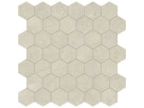 Anatolia Tile 2" Hex Tierra Halo Honed Marble Mosaic 5001-0287-0 * 1 Sheet = .99 Sqft * Tierra Halo Hexagon 2" - premium natural stone mosaic tile from Anatolia Tile, available at PoshHaus showroom in Keene, NH