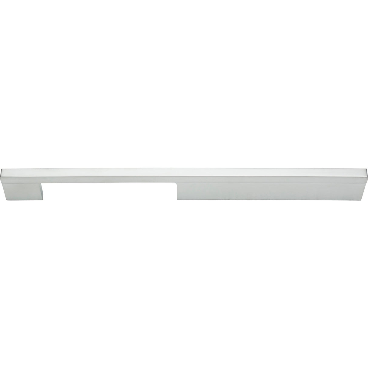 Atlas Homewares Off Center Pulls 8 13/16 Inch (c-c) Matte Chrome