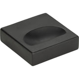 Atlas Homewares Thin Square Knob 1 1/4 Inch Modern Bronze