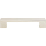 Atlas Homewares Wide Square Pull 5 1/16 Inch (c-c) Polished Nickel