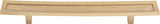 Atlas Homewares Primitive Pull 5 1/16 Inch (c-c) Champagne
