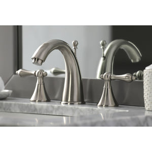 Kingston Brass KS2978AL 8 in. Widespread Bathroom Faucet, Brushed Nickel
