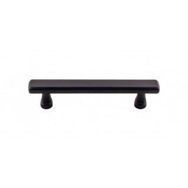 Top Knobs TK853 Kingsbridge Pull 3 3/4 Inch (c-c) - Flat Black