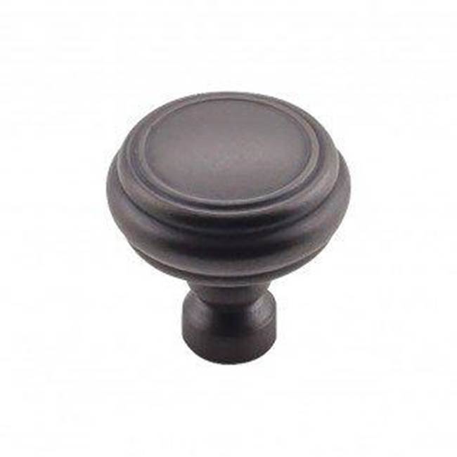 Top Knobs TK880 Brixton Rimmed Knob 1 1/4 Inch - Sable