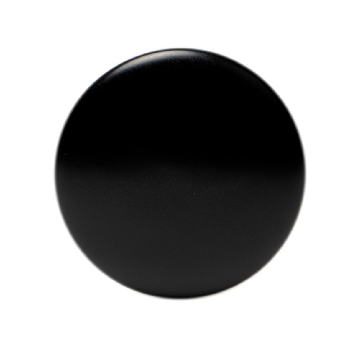 ALFI brand AB8055-BM Black Matte Ceramic Mushroom Top Pop Up Drain for Sinks without Overflow