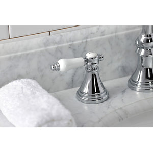 Kingston Brass KS2981BPL Bel-Air Widespread Bathroom Faucet with Brass Pop-Up, Polished Chrome