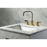 Fauceture FSC8963NDL NuvoFusion Widespread Bathroom Faucet, Brushed Brass