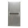 ALFI brand 12 x 24 Brushed Stainless Steel Vertical Double Shelf Bath Shower Niche