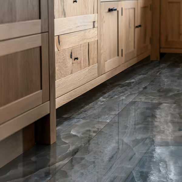 Tourmaline 24 in. x 48 in. Polished Porcelain Onyx Look Floor and Wall Tile (15.50 sq. ft./Case)
