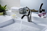 ANZZI L-AZ011BN Clavier Series Single Hole Single-Handle Mid-Arc Bathroom Faucet in Brushed Nickel