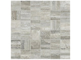 Anatolia Tile 2X2 La Marca Traventino Honed & Rectified 36 Piece Mosaics. 1 Sheet = .96 Sf. 4501-0373-0 (68-474) Travertino Instrata 2x2 Honed - premium natural stone mosaic tile from Anatolia Tile, available at PoshHaus showroom in Keene, NH
