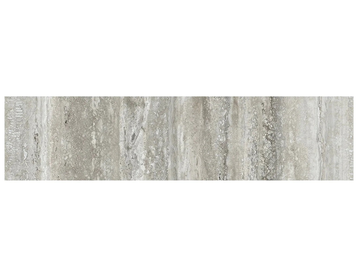 Anatolia Tile 3X12 Bn Lamarca Travertino Polished & Rectified Bullnose4502-0287-0 *Old   See An3Bbnltrp-N Travertino Instrata 3x12 Bullnose Polished - premium natural stone mosaic tile from Anatolia Tile, available at PoshHaus showroom in Keene, NH
