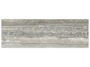 Anatolia Tile 4X12 La Marca Travertino Polished & Rectified 4500-0902-0 Travertino Instrata 4x12 Polished - premium natural stone mosaic tile from Anatolia Tile, available at PoshHaus showroom in Keene, NH