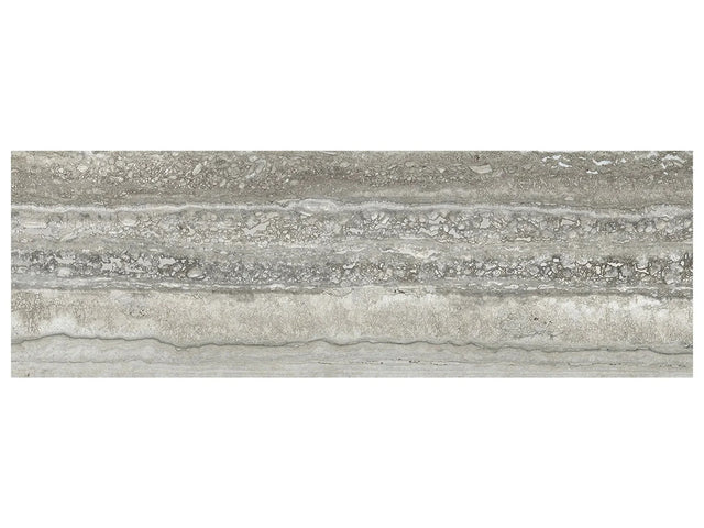 Anatolia Tile 4X12 La Marca Travertino Polished & Rectified 4500-0902-0 Travertino Instrata 4x12 Polished - premium natural stone mosaic tile from Anatolia Tile, available at PoshHaus showroom in Keene, NH