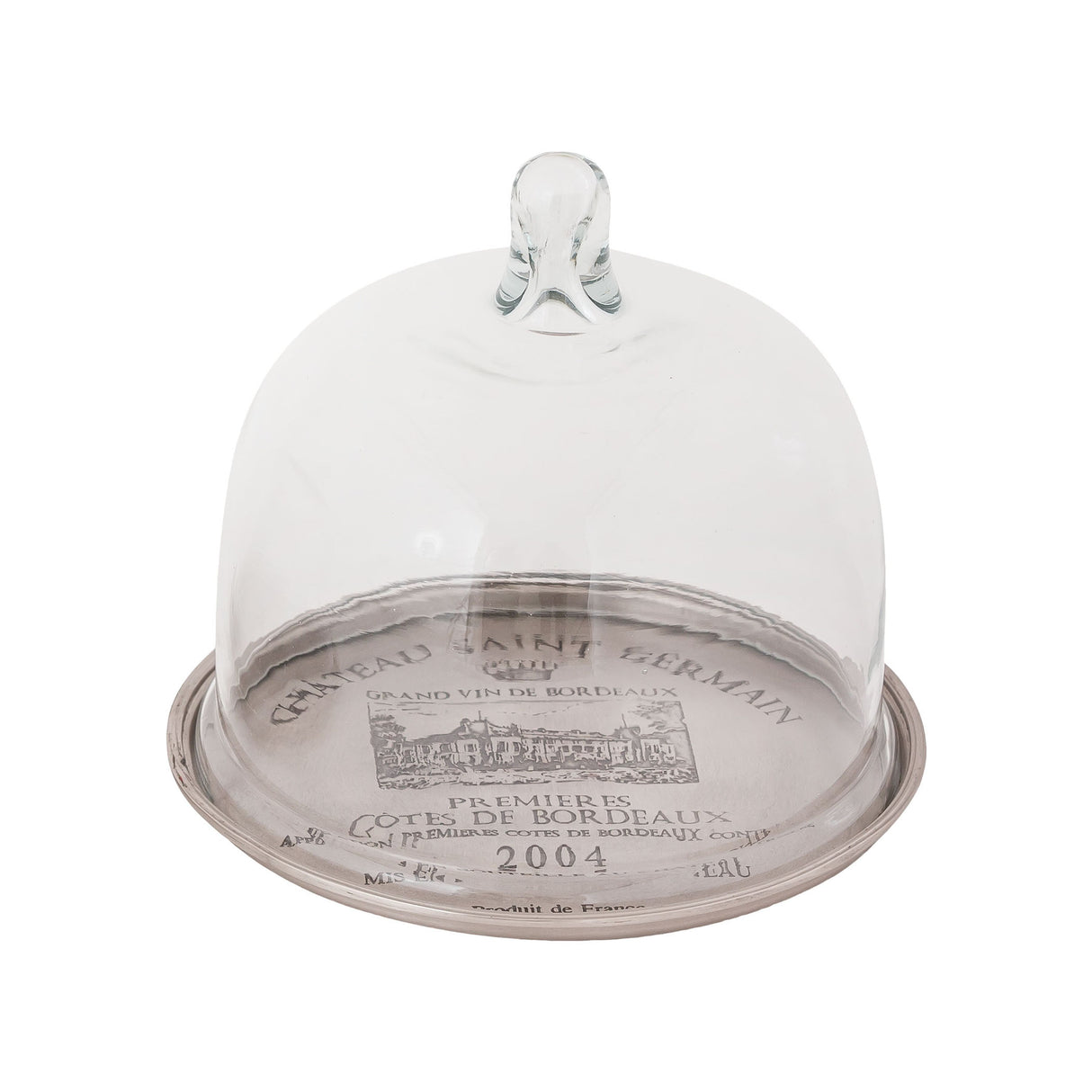 Elk TRAY003F French Winery Tray with Cloche