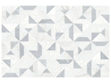 Anatolia Tile Utopio Tria Polar Honed Natural Stone Waterjet Mosaic 5001-0434-0 Tria Polar - premium natural stone mosaic tile from Anatolia Tile, available at PoshHaus showroom in Keene, NH