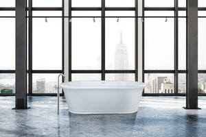 Hydro Systems TRI6835HTO-BIS TRIBECA 6835 METRO TUB ONLY-BISCUIT