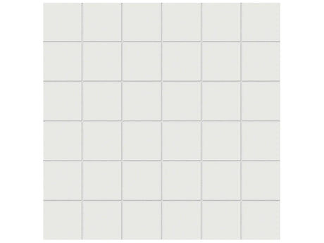 Anatolia Tile 2X2 Prima True White 36 Piece Matte Unglazed Porcelain Porcelain Mosaics. 1 Sheet = .96 Sq Ft. 4501-0209-1 True White 2x2 Matte - premium natural stone mosaic tile from Anatolia Tile, available at PoshHaus showroom in Keene, NH