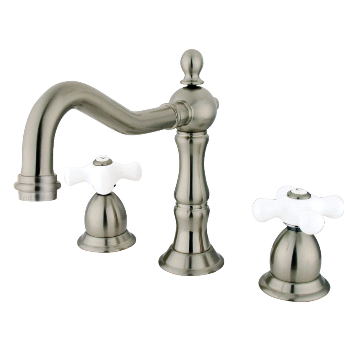 Kingston Brass KS1978PX 8 in. Widespread Bathroom Faucet, Brushed Nickel