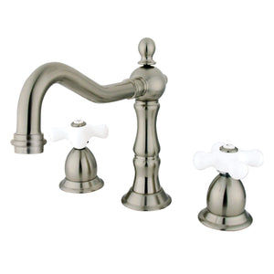 Kingston Brass KS1978PX 8 in. Widespread Bathroom Faucet, Brushed Nickel
