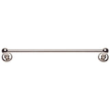 Atlas Homewares Emma Bath Towel Bar 24 Inch Single Polished Nickel