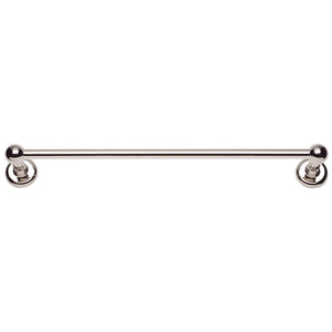 Atlas Homewares Emma Bath Towel Bar 24 Inch Single Polished Nickel