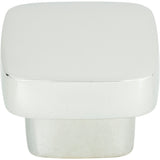 Atlas Homewares Chunky Square Knob Medium 1 7/16 Inch Polished Chrome