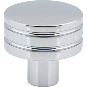 Atlas Homewares Griffith Knob 1 1/4 Inch Polished Chrome