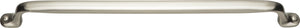 Atlas Homewares Ergo Pull 11 5/16 Inch (c-c) Brushed Nickel
